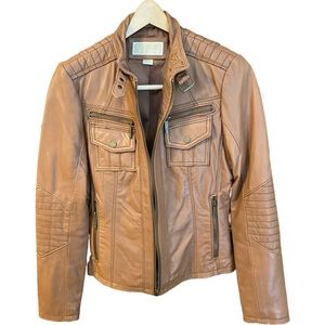 Michael Kors Leather Jacket M